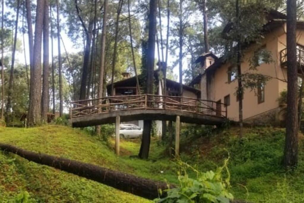 Cabana Rustica A 1Km De Cascada Mazamitla Εξωτερικό φωτογραφία