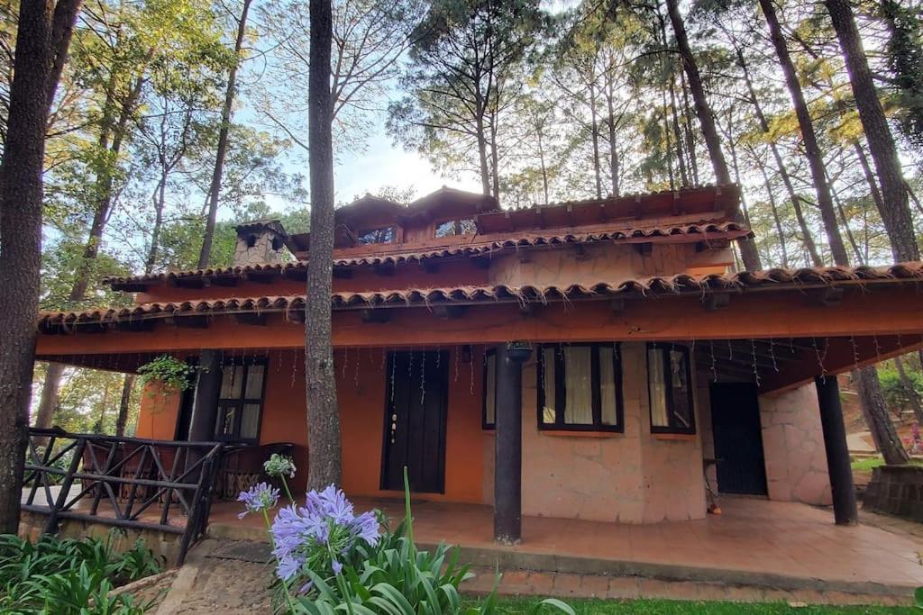 Cabana Rustica A 1Km De Cascada Mazamitla Εξωτερικό φωτογραφία